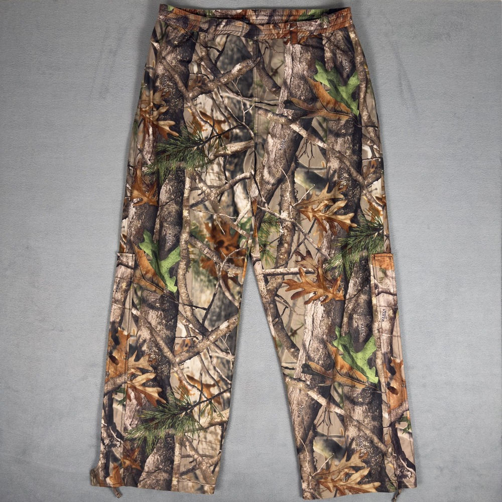Creekside Next Vista Camo Cargo Hunting Pants Zip Leg Insulated Mens L